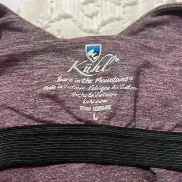 Kuhl Born In The Mountains Sleveless Purple Tank Dress Women’s Size Large - Picture 8 of 12